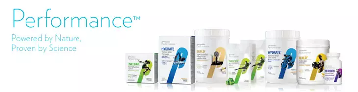 Shaklee Performance Sports Nutrition Lineup