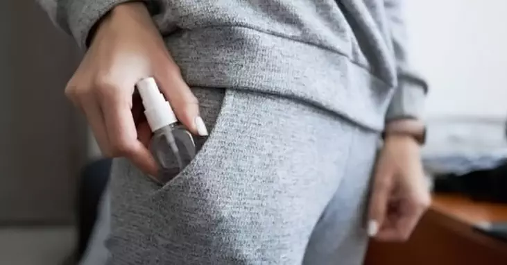 Hand Sanitizer in Pocket