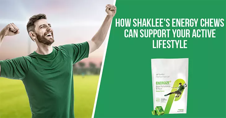 Shaklee Energy Chews to Support Your Active Lifestyle
