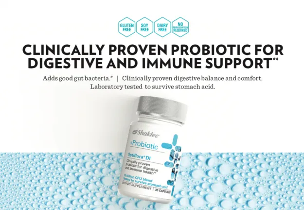 Clinically Proven Shaklee Optiflora DI